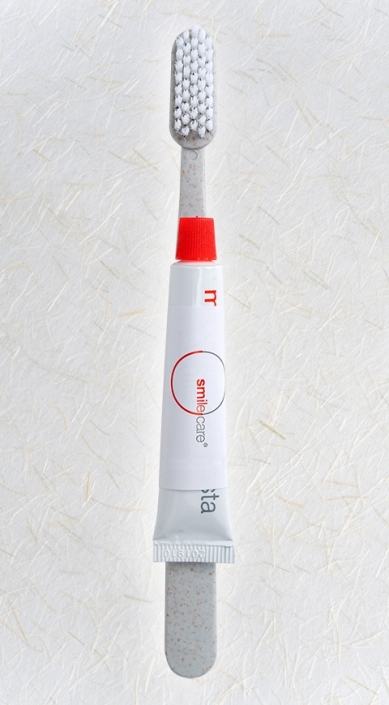 Travel dental care set